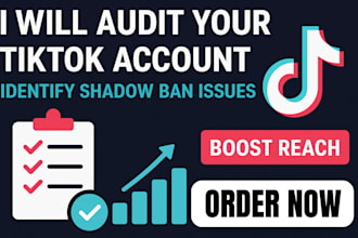 audit your tiktok account identify shadow ban issue guide appeal and boost reach