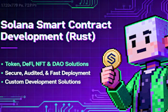 develop secure solana smart contracts in rust and solidity