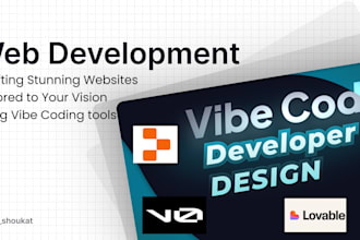 build stunning responsive websites with vibe coding and no code development