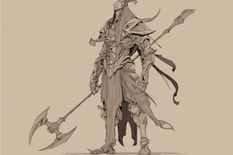 do fantasy and fantasy character design