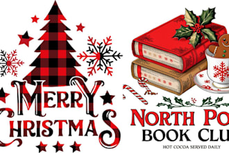 design christmas banner, christian book design journal book and flyer design