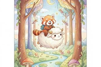 design children book illustration and cover children story book illustration