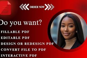 create fillable PDF, editable PDF, interactive ebook,planner