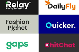design text based wordmark typography logo