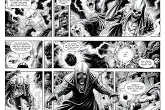 draw a comic page