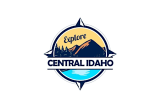 design unique explore central idaho logo