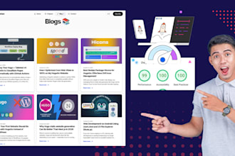 make seo fast static website by hugogo