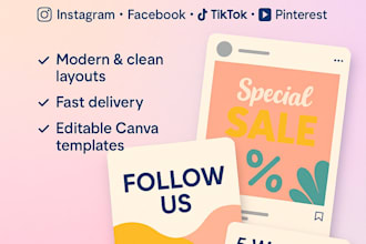 design aesthetic canva posts thumbnails or instagram content