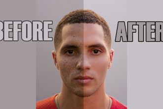 retouch photo edit photo with fast turnaround
