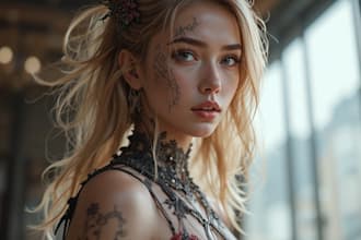 make custom nsfw character illustration sensual artistic