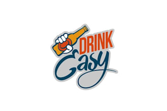 design wonderful drinking novelty company logo