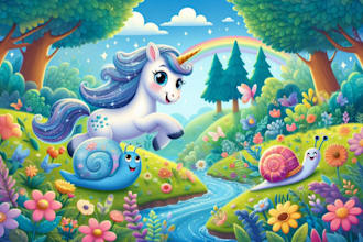 design children story book illustrations and cover book illustations