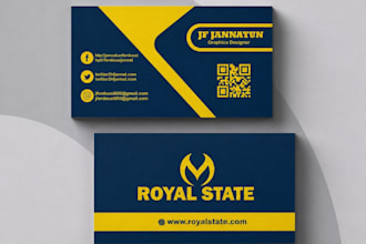 design professional logo business card and social media
