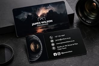 edit and personalize the double sided business card template