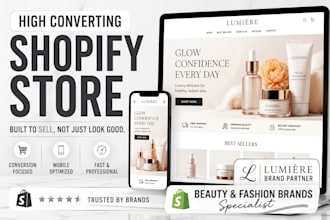 build a high converting shopify store for high performance