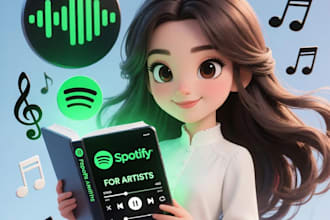 manage spotify songs promotion and streaming all your music in each playlist pro
