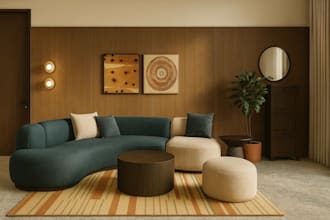 interior design airbnb room