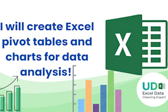 create excel pivot tables and charts for data analysis