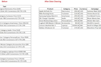 clean and prepare your data for accurate analysis