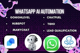 setup whatsapp ai chatbot automation for real estate, realtor, healthcare