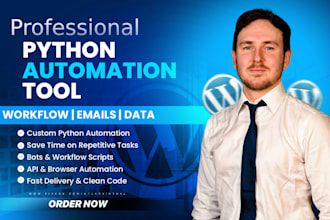 automate your tasks with a custom python script or bot