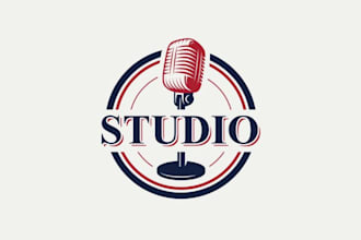 design production, music, film, studio logo branding