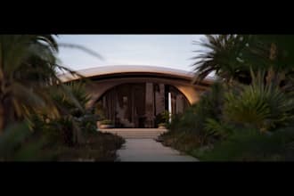3d model in revit, do rendering and animations using twinmotion, d5 and lumion