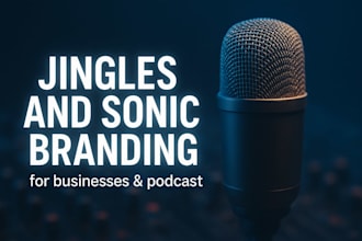 compose jingles and sonic branding for businesses and podcast