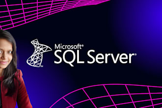 design and develop sql server database and complex query