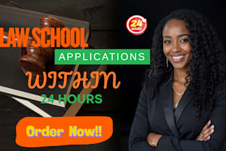 perfect your law school application on your timeline