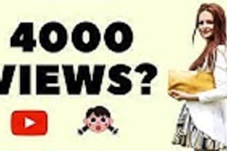 buy 5000 youtube views for your video
