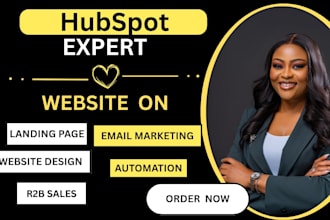 setup hubspot crm, email design, hubspot automation, hubspot integration