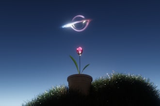 create minimal atmospheric scenes