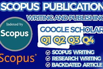 write and publish research article in google scholar and scopus indexed journal