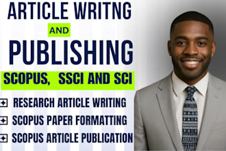 do scopus article writng, q1, q2, q3, q4 scopus paper formatting and publication