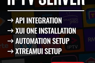 do api integration, xui one installation, automation setup, xtreamui setup