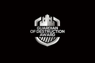 design guardian destruction award logo