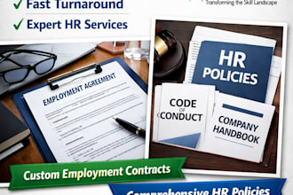 draft a employment agreement with company policies for your business