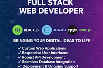 build modern full stack web applications