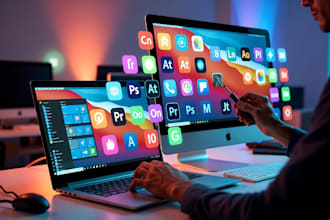 fix, repair, install any software on windows, mac
