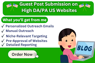 provide SEO guest post backlinks high da pa guest posts