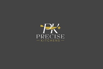 design kitchen cabinet business name precise kitchens logo