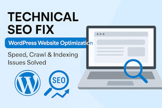 fix technical SEO issues on your wordpress website