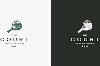 design a minimalist premium custom sports tennis ball logo