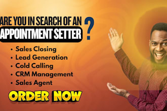 be your appointment setter b2b cold caller sales representative sales closer
