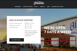 build squarespace microbrewery website craft brewery website beer brand website