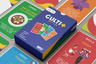 design card game playing cards for board game card illustration