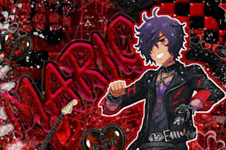 design custom y2k cyber pop fan edits for kpop or anime