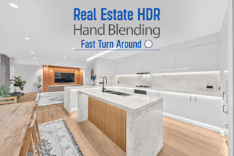 do hdr real estate photo editing professionally