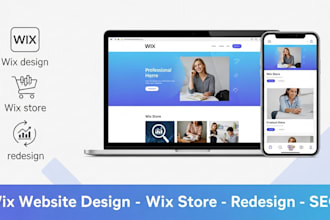 do wix website design wix website redesign wix online store wix store seo
